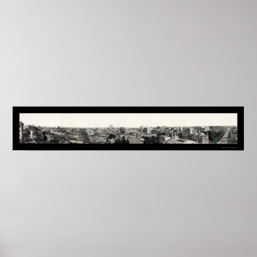 Los Angeles CA Foto 1907 Poster (Vorne)