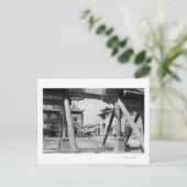 Los Angeles, CA New Chinatown Street Scene Postkarte (Stehend Vorderseite)