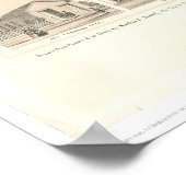 Los Angeles, CA. Panoramakarte 1857 (0903A) Poster (Ecke)