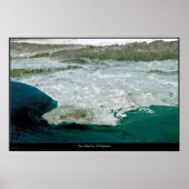 Los Angeles, CA Perspektive I Satellitenbild Poster (Vorne)