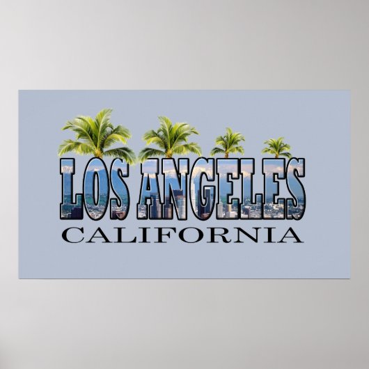 Los Angeles CA Poster (Vorne)