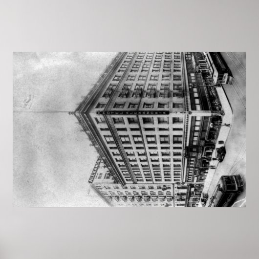 Los Angeles, CA View Hotel Alexander Poster (Vorne)