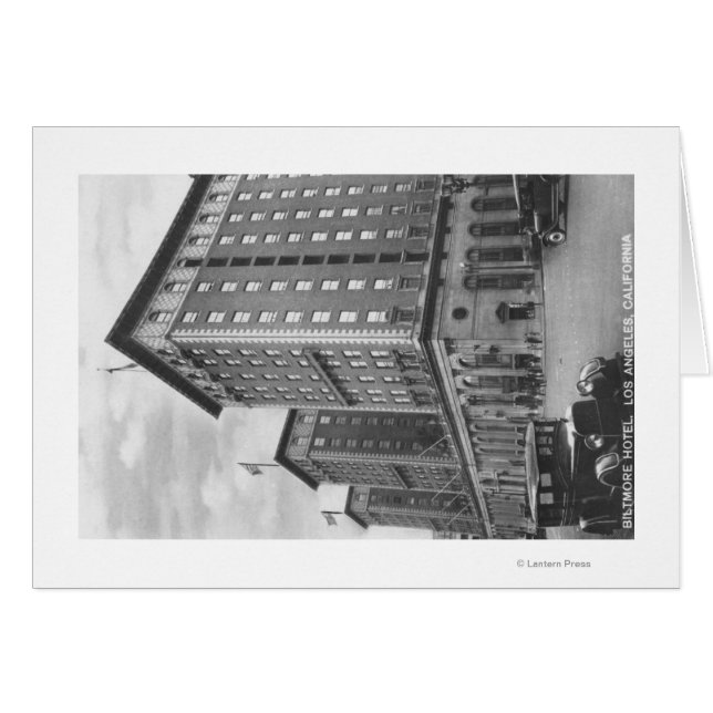 Los Angeles, CA View of Biltmore Hotel (Vorderseite (Horizontal))