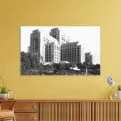 Los Angeles, CA View of General Hospital Leinwanddruck (Insitu (Wohnzimmer))