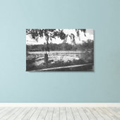 Los Angeles, CA View of Hollenbeck Park Leinwanddruck (Insitu (Holzboden))