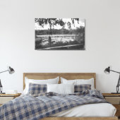 Los Angeles, CA View of Hollenbeck Park Leinwanddruck (Insitu (Schlafzimmer))