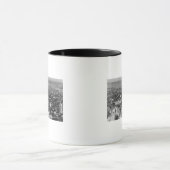 Los Angeles, CA View of Hollywood Hills Tasse (Zentrum)