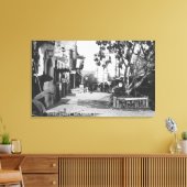 Los Angeles, CA View of Olvera Street Leinwanddruck (Insitu (Wohnzimmer))