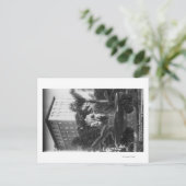 Los Angeles, CA View of Perishing Square Postkarte (Stehend Vorderseite)