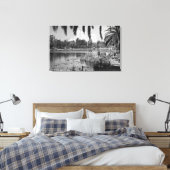 Los Angeles, CA West Lake Park im Winter Leinwanddruck (Insitu (Schlafzimmer))