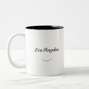 Los Angeles CA Zweifarbige Tasse