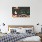 Los Angeles, CAAlligator FarmPulling Girl Leinwanddruck (Insitu (Schlafzimmer))