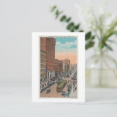 Los Angeles, CABstraway ab 4th Street View Postkarte (Stehend Vorderseite)