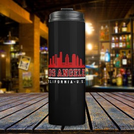 Los Angeles California Beautiful Skyline Thermosbecher