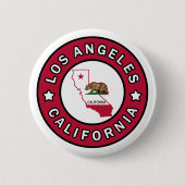 Los Angeles California Button (Vorderseite)