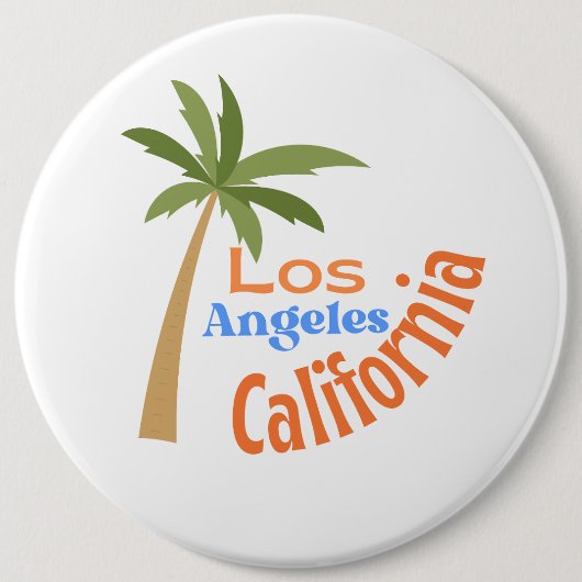 LOS ANGELES CALIFORNIA BUTTON (Vorderseite)