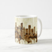 Los Angeles California City Kaffeetasse (VorderseiteRechts)