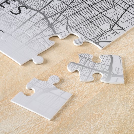 Los Angeles California City Map Puzzle (Seite)