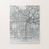 Los Angeles California City Map Puzzle (Vertikal)
