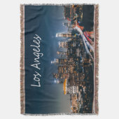 Los Angeles California City Skyline Decke (Vorderseite Vertikal)