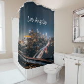 Los Angeles California City Skyline Duschvorhang (Beispiel)