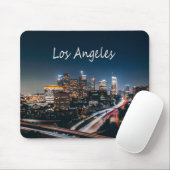 Los Angeles California City Skyline in der Nacht Mousepad (Mit Mouse)