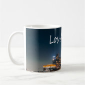 Los Angeles California City Skyline Kaffeetasse (Links)