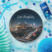 Los Angeles California City Skyline Pappteller (Party)