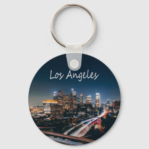 Los Angeles California City Skyline Schlüsselanhänger