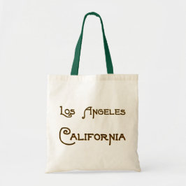 Los Angeles California Deko Logo Canvas Bag Tragetasche