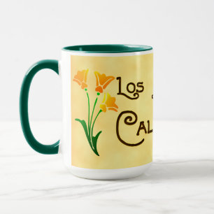 Los Angeles California Deko Poppy Tasse