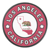 Los Angeles California Eishockey Puck (Vorderseite)