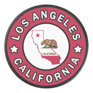 Los Angeles California Eishockey Puck