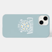 Los Angeles California Floral Graphic Case-Mate iPhone Hülle (Rückseite (Horizontal))
