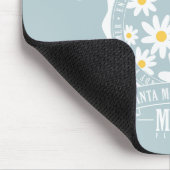 Los Angeles California Floral Graphic Mousepad (Ecke)