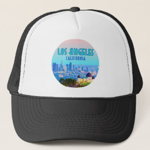 Los Angeles California Griffith Observatory Truckerkappe