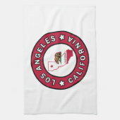 Los Angeles California Handtuch (Vertikal)