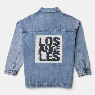 Los Angeles California Jeansjacke
