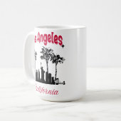 Los Angeles California Kaffeetasse (Vorderseite Links)