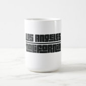 Los Angeles - California Kaffeetasse (Mittel)