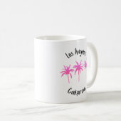 Los Angeles California Kaffeetasse (VorderseiteRechts)