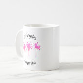 Los Angeles California Kaffeetasse (Vorderseite Links)