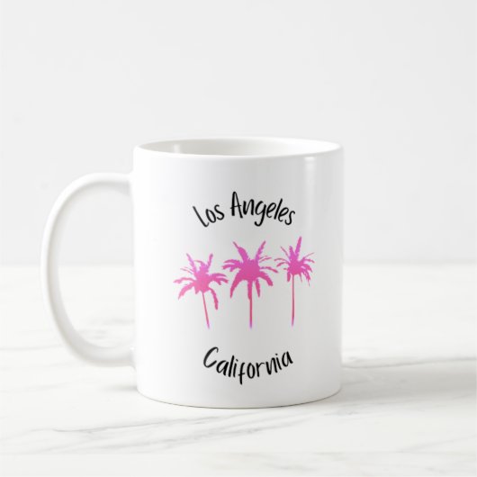 Los Angeles California Kaffeetasse (Links)