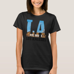 Los Angeles California La Vintag Pride T-Shirt