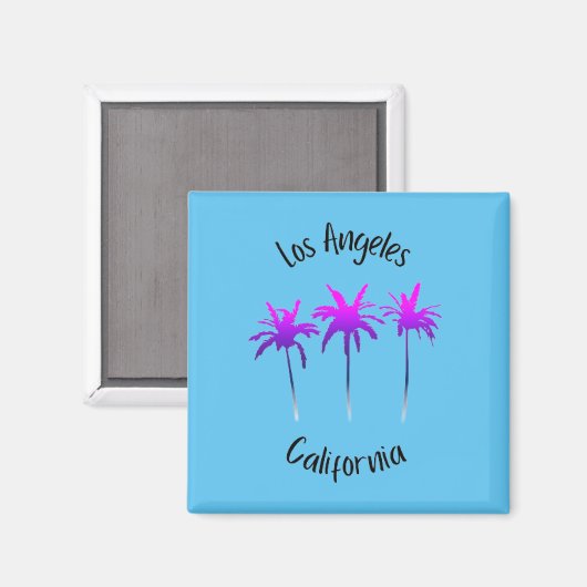 Los Angeles California Magnet (Vorderseite/Rückseite)