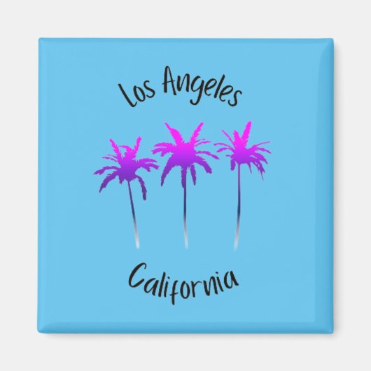 Los Angeles California Magnet (Vorne)