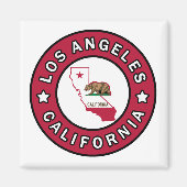 Los Angeles California Magnet (Vorne)