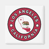 Los Angeles California Magnet (Vorne)