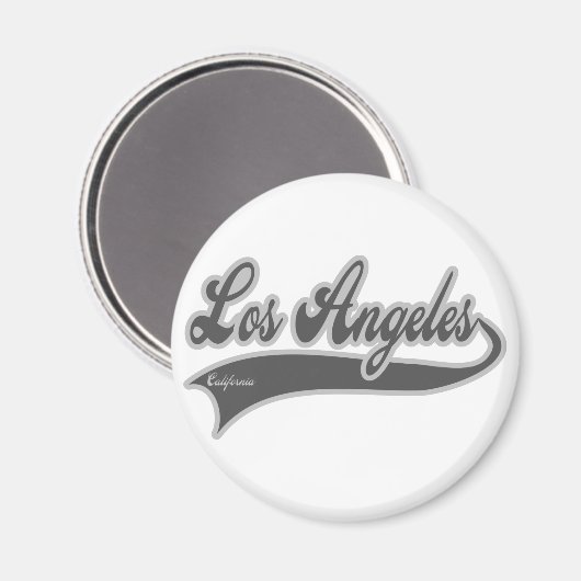 Los Angeles California Magnet (Vorderseite/Rückseite)