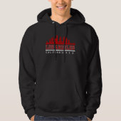 Los Angeles California Modern Skyline Hoodie (Vorderseite)